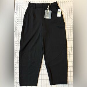NWT Democracy Ab-solution Women’s Size 4P Black Ultra Skyrise Barrel Leg Pants